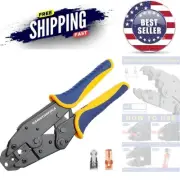 Crimping Tool for Spark Plug Wire Ignition 8.5mm Ratchet Wire Crimper