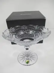 NEW Waterford Cecily Compote Fruit Plate Glassware