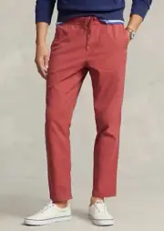 Polo Ralph Lauren Men's Prepster Classic Fit Oxford Pants Red SZ. S NWT