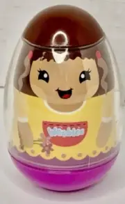 New Playskool Hasbro Weebles (2010) - Girl #42 with Flower