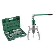 Hydraulic Gear Puller 10 Ton, 10-Inch Bearing Hub Separator, Green