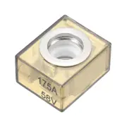 Terminal Fuse 175A Terminal Block Fuse 58V DC Marine Rated with Waterproof Cover