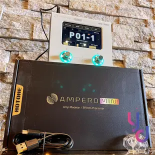 Hotone Ampero Mini 電 木 吉他 綜合 效果器 IR 錄音 介面 觸控螢幕 Loop 公司貨 一年保固