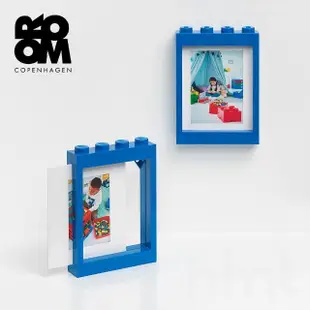 【LEGO 樂高】Room Copenhagen LEGO PICTURE FRAME 樂高壁掛相框-藍色(樂高造型相框)