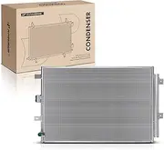 A/C Condenser with Dryer & Bracket & Receiver Compatible with Ford Edge Lincoln Nautilus 2019-2021 L4 2.0L