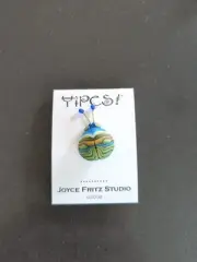 Handmade Joyce Fritz Studio Yipes! Polymer Clay Bug Pin 2008 -F38