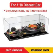 Display Case for 1:18 MINICHAMPS F1 RED BULL RB18 MIAMI GP #1 VERSTAPPEN Diecast