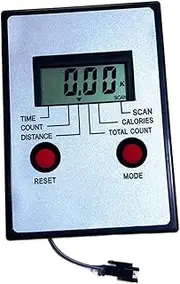 simhoa Professional Rowing Machine Counter, Sport Pedometer, Lightweight Digital Monitor Speedometer for Exercise Bike, Stationary Bike, Rowing Device