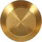 Zerodeko Stainless Steel Seasoning Dishes Metal Ramekins Round Kimchi Bowls Mini Soy Sauce Plates Appetizer Serving Bowls Vintage Condiment Cups