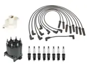 ACDelco Ignition Kit Distributor Rotor Cap Wire Spark Plugs for Chevy 7.4 V8
