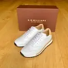 RM Williams Fitzroy White Leather Sneakers AU 7/US 8/EU 41, BRAND NEW, RRP $345