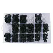 Auto Car Body Plastic Push Pin Rivet Fasteners Trim Panel Moulding Clip 415PCS
