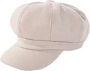 [WULIQIUQIU] French Beret Hats for Women Winter Newsboy Cap Spring Outdoor Sun Hat