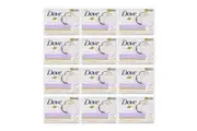 12x Dove 90G Beauty Shower Cream Bar Soap Coconut Milk & Jasmine Petals Scent