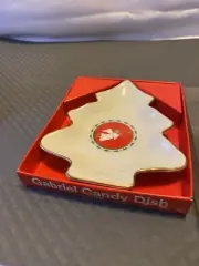 VINTAGE GABRIEL CANDY DISH, JAPAN, H7928, COLONIAL CANDLE OF CAPE COD