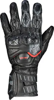 IXS RS-200 3.0 Gloves, black, Size S for Men