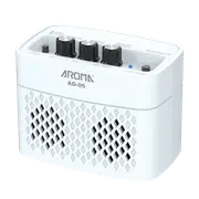 Aroma AG05WH 5W Portable Rechargeable Electric Guitar Amplifier - White