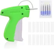 ZHIQIN Labelling Machine Clothing Labelling Gun Staple Gun + 5 Replacement Needles + 1000 Staples for Clothing Price Tags Brand Tags Label Hat Labels on Textiles