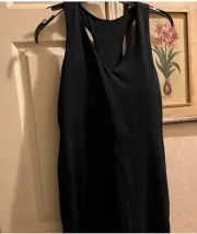 Fabletics On The Go Built In Bra Dress Size Large Black