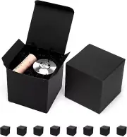Mcfleet Black Gift Boxes 4x4x4 Inches 25 Pack Groomsmen Proposal Box ~NEW~