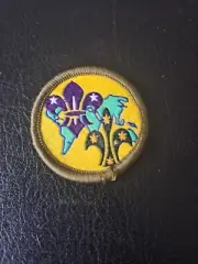 World Scouting Old System Scout Proficiency Badge - Non Woven
