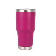 30oz/1000ml Stainless Steel Vacuum Tumbler Insulated Travel Coffee Mug Cup Flask Double Wall Insulation Bottle