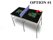 Marshall University Portable Table Tennis Ping Pong Folding Table w/Accessories