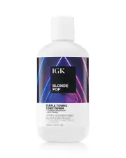 Igk Hair Blonde Pop Purple Toning Conditioner 8 oz.