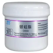QM850 200g Silver Thermal Paste Grease Compound Silicone Thermal Grease Paste for CPU Cooling
