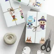 Colorful Labubu Characters Premium Eco-Friendly Decorative Gift Wrapping Paper