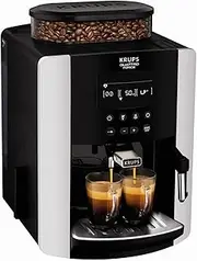 KRUPS Arabica Digital EA817840 Automatic Coffee Machine, Bean to Cup, Espresso, Cappuccino, 1.7 liters, Silver
