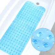 Bathtub Bath Mat PVC Extra Long Bathtub Shower Mats Non-Slip Bath Mats with Suct