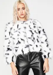 Doggin' On Ya Faux Fur Jacket