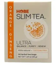 Hobe Labs UltraSlim /Orange Gionseng Tea 24 Bag