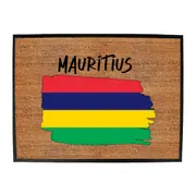 Mauritius Country Flag Nationality - Novelty Doormat