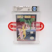 NES Nintendo Game CASTLE OF DRAGON - WATA GRADED 9.2 B+! NEW & Sealed + H-Seam!