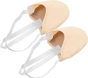 [Happyyami] Comfortable Half Toe Dance Shoes Toe Inserts Pointe Shoes Sole Protectors for Women