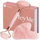 IcyMe Jade Roller & Gua Sha, Face Roller Redness Reducing Skin Care Tools, Se...