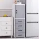 ❉2535cm夾縫收納櫃開門抽屜式置物櫃塑膠廚房儲物櫃衛生間整理櫃