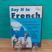 SAY IT IN FRENCH 15 LESSONS CD-ROM WIN/MAC