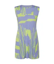 Refraction mini dress 3 LIGHT BLUE