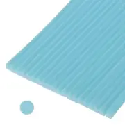 30 Pcs Fluorescent Blue 1/4 Cylinder Sealing Wax Stick Glue Gun Wax Seal Rod