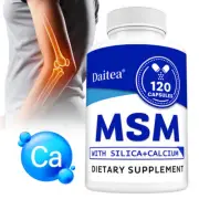 MSM capsules - improve bone and joint health, support healthy hair and nails