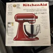 KitchenAid Deluxe 4.5 Quart Tilt-Head Stand Mixer - Empire Red (KSM97ER)