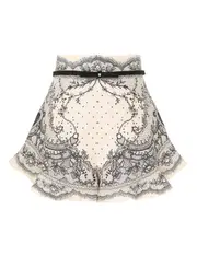 [ZIMMERMANN] Crush Flat Front Frill Short