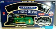 Lollipop Classic Train Set, Steam Engine Locomotive, Express Railway, 10 Pieces