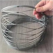 SXEVZOO 304 Stainless Steel Rope Net, 2mm/10cm Safety Net Garden Fencing, for Football Field Zoo Balcony, Flexible Cable Balustrade Mesh(1.2x4m)