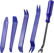 5 Pack Trim Removal Tool Kit，No Scratch Plastic Pry Tool Kit,Car Panel Door Window Tools Kit,Fastener Removal Interior Trim Tools,Clip, Molding, Dashboards, Interior Trim Tools