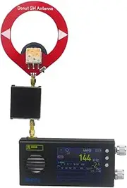Snblzhef TEF6686 Radio Receiver All Band FM/MW/Shortwave HF/LW Radio Portable Handheld Radio with Donut Antenna Amplifier Black,B