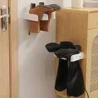 Wall Mounted Boot Hooks Shoe Storage Rack for Entryway Closet Garage